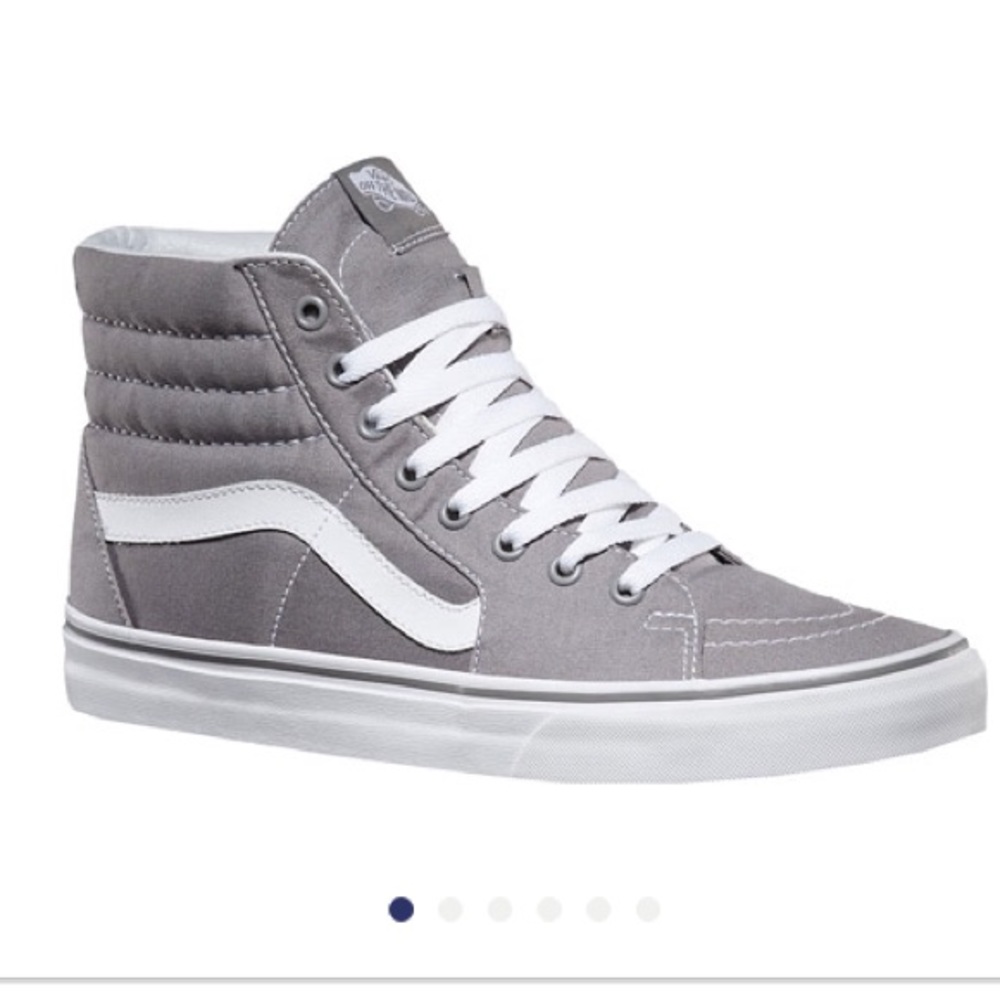 High top grey vans
